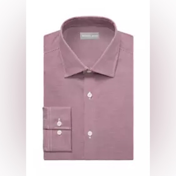 New Michael Kors Airsoft Stretch Dress Shirt - Picture 6 of 7